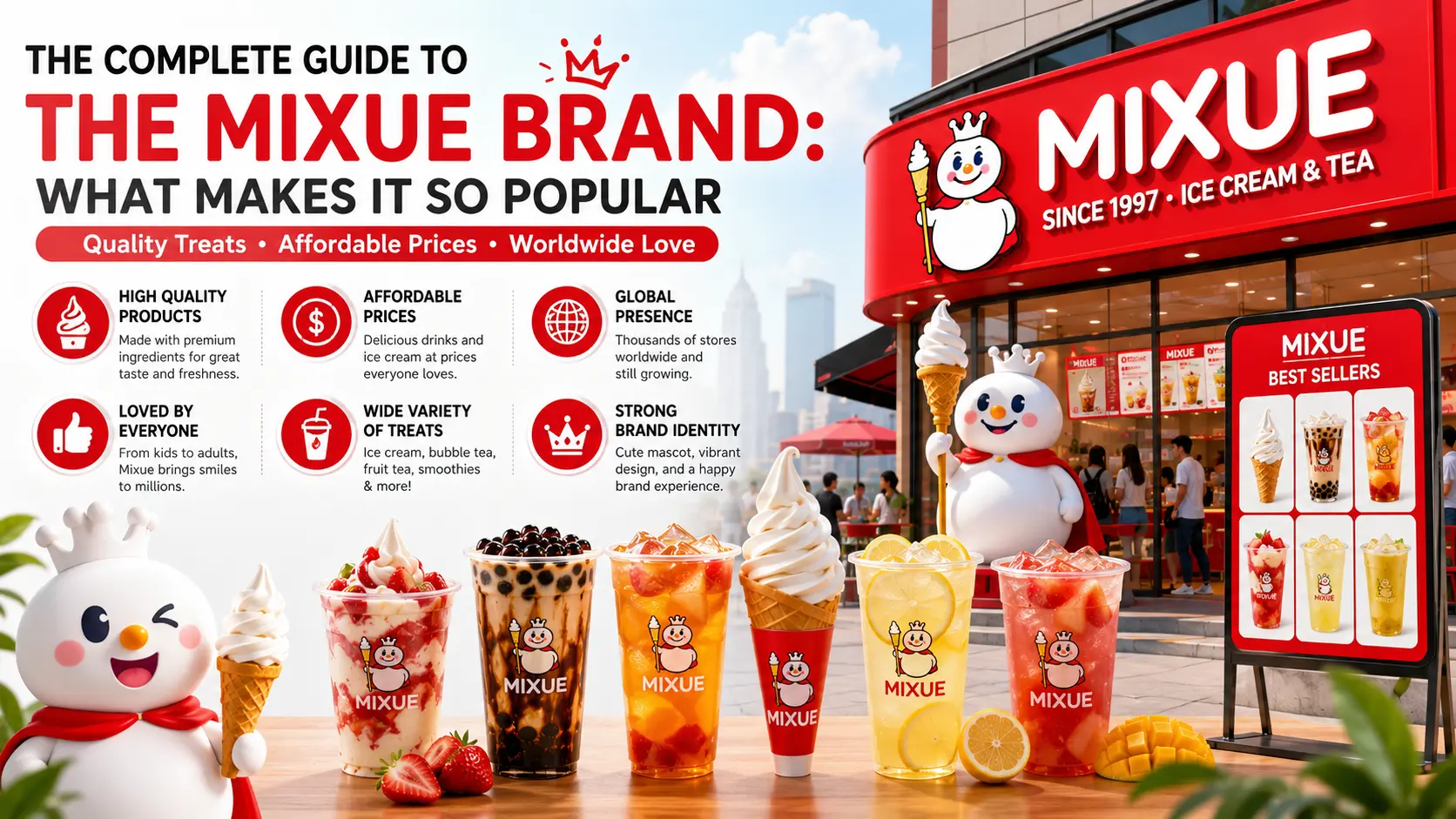 The Complete Guide to the Mixue Brand What Makes It So Popular