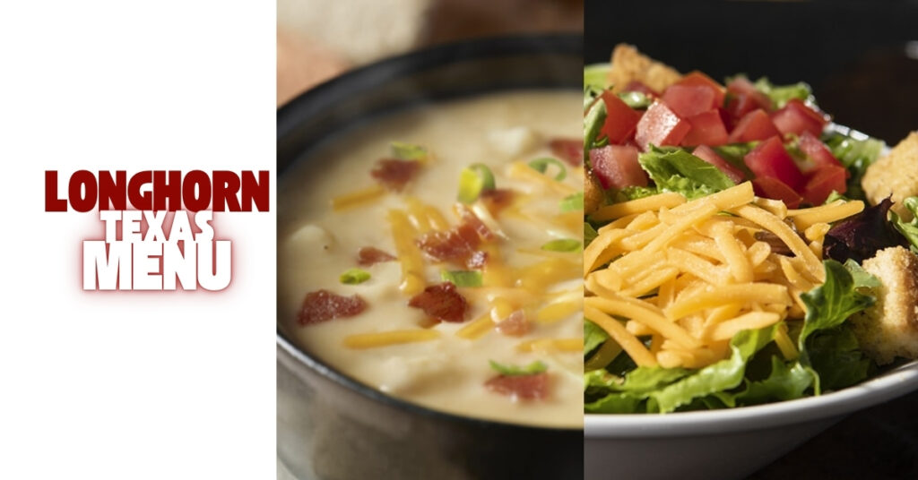 Texas Longhorn Menu