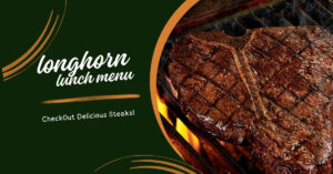 Longhorn Lunch Menu - longhorn menu price